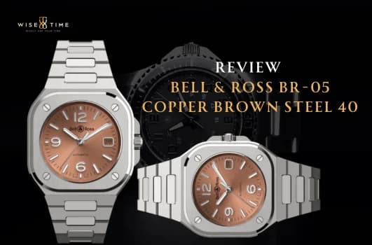 Review Bell And Ross BR-05 Copper Brown Steel 40