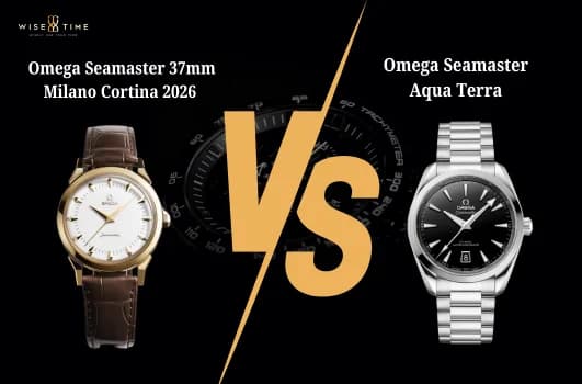 Koleksi Spesial - Omega Seamaster 37mm Milano Cortina 2026 vs Seamaster Aqua Terra