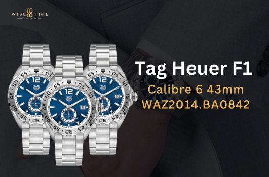 Tag Heuer F1 Calibre 6 43mm WAZ2014.BA0842-Jam Sporty dan Elegan untuk Koleksi Anda