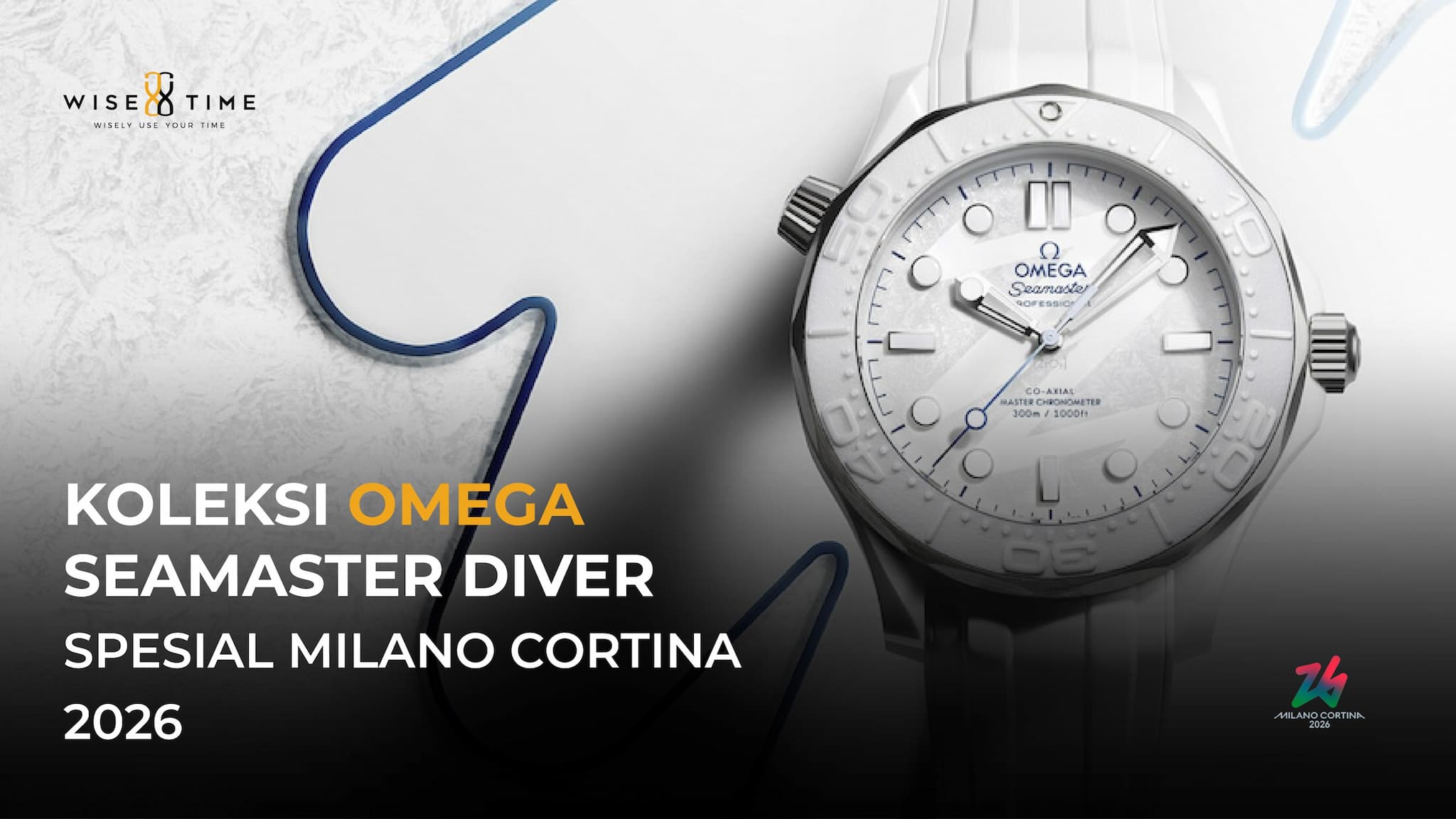 Koleksi Omega Seamaster Diver Spesial Milano Cortina 2026